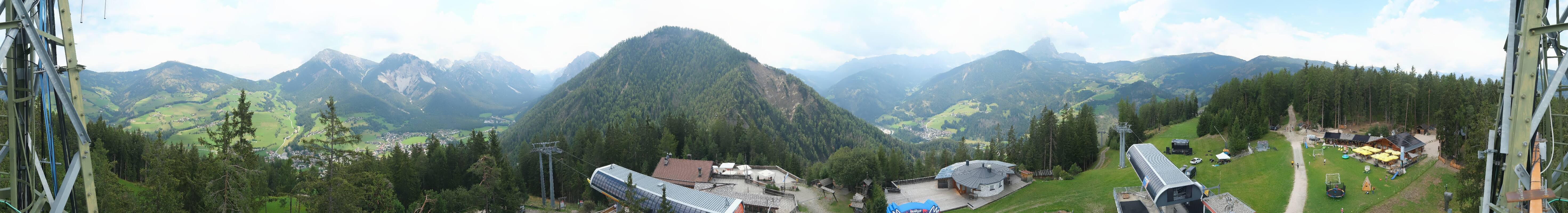 Archived image Webcam Mountain station Piz de Plaies at Kronplatz