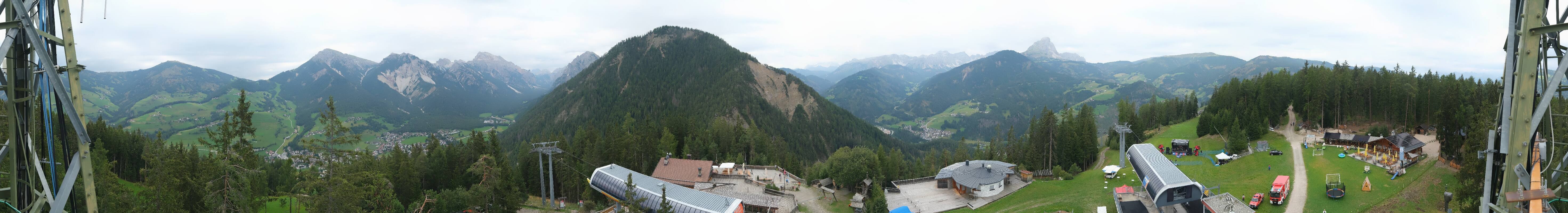 Archiv Foto Webcam Bergstation Piz de Plaies am Kronplatz