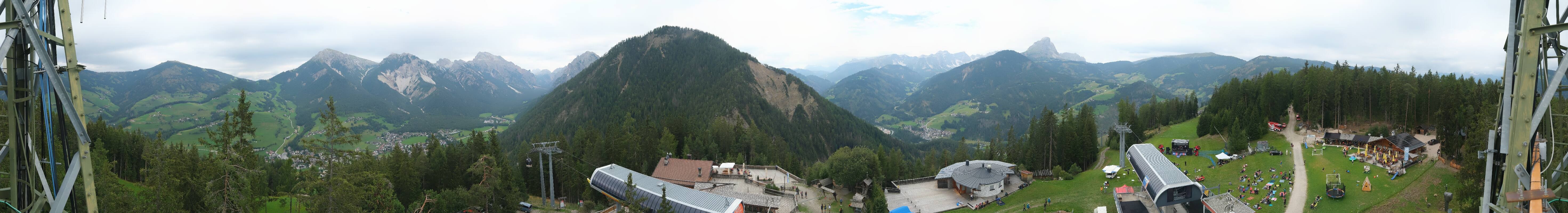 Archiv Foto Webcam Bergstation Piz de Plaies am Kronplatz