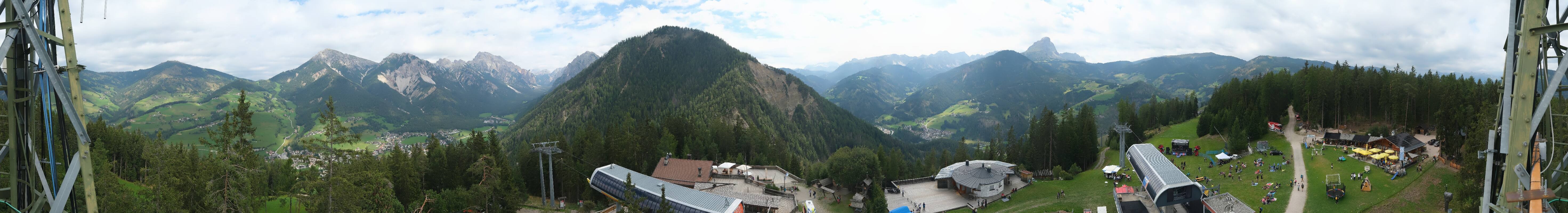 Archiv Foto Webcam Bergstation Piz de Plaies am Kronplatz