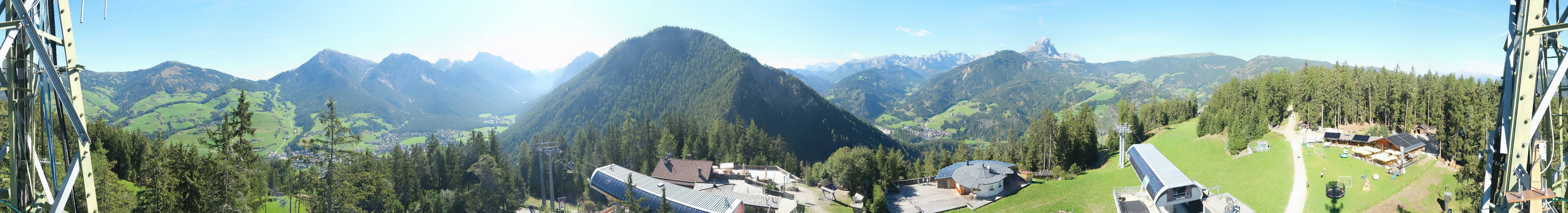Archived image Webcam Mountain station Piz de Plaies at Kronplatz