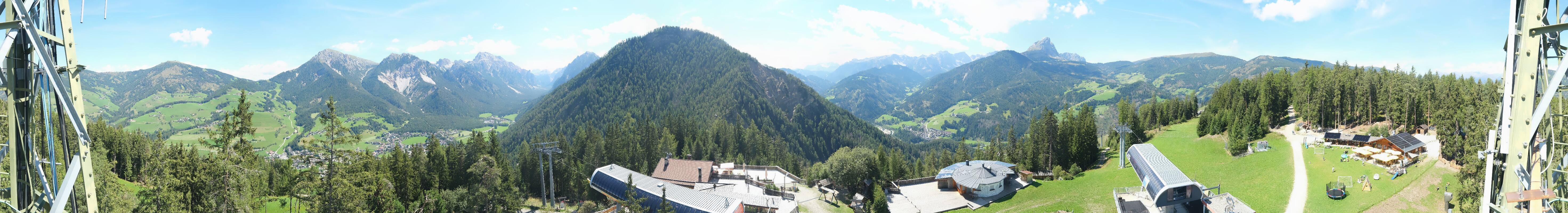 Archived image Webcam Mountain station Piz de Plaies at Kronplatz