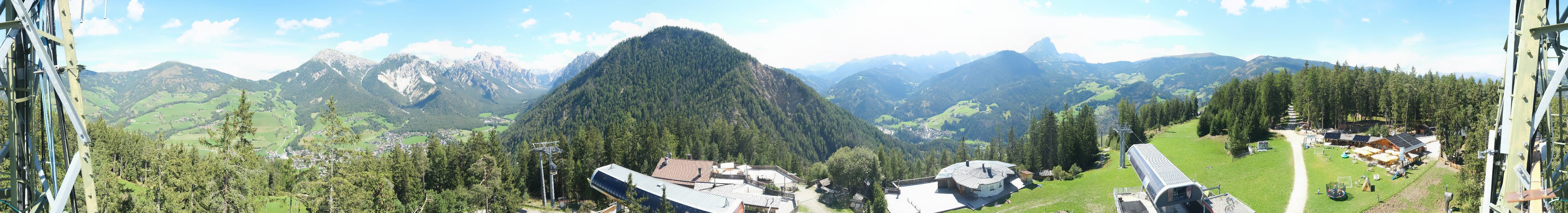 Archived image Webcam Mountain station Piz de Plaies at Kronplatz