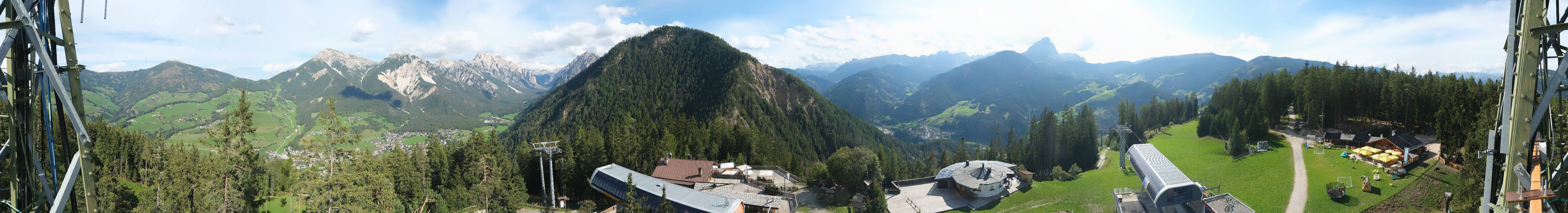 Archived image Webcam Mountain station Piz de Plaies at Kronplatz