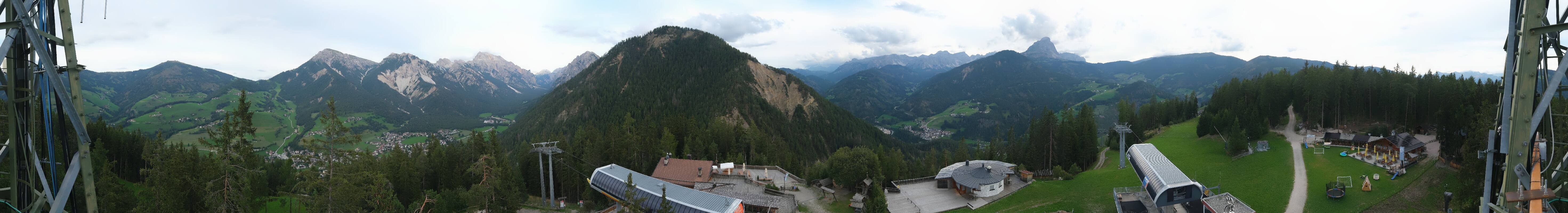 Archived image Webcam Mountain station Piz de Plaies at Kronplatz