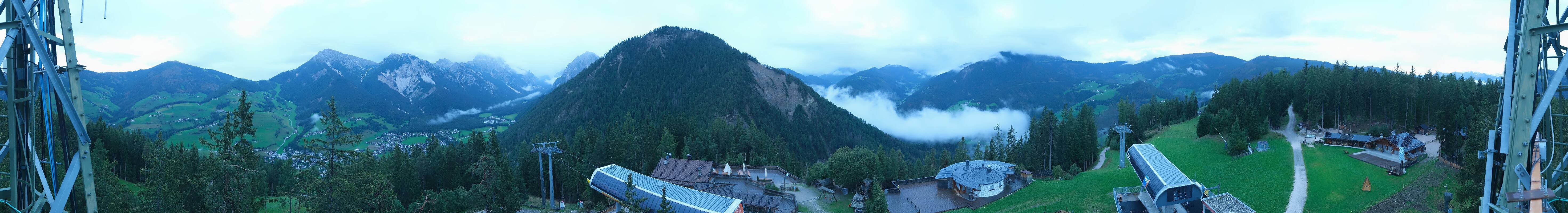 Archived image Webcam Mountain station Piz de Plaies at Kronplatz