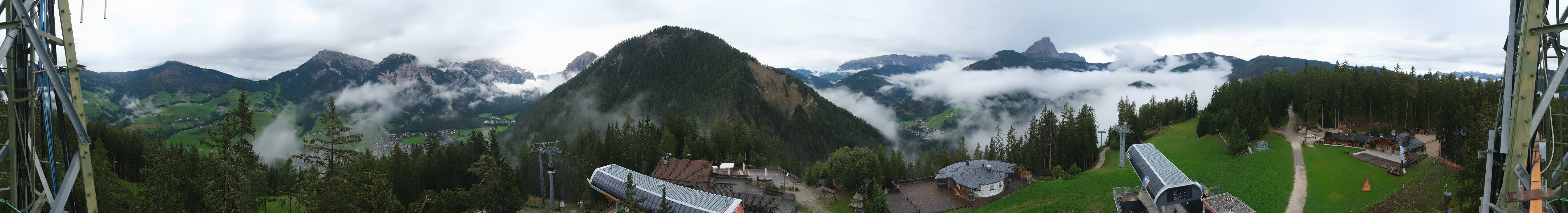 Archived image Webcam Mountain station Piz de Plaies at Kronplatz
