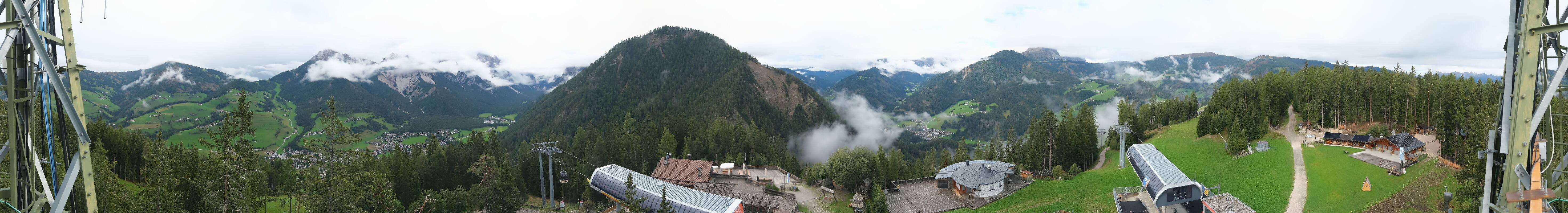 Archived image Webcam Mountain station Piz de Plaies at Kronplatz