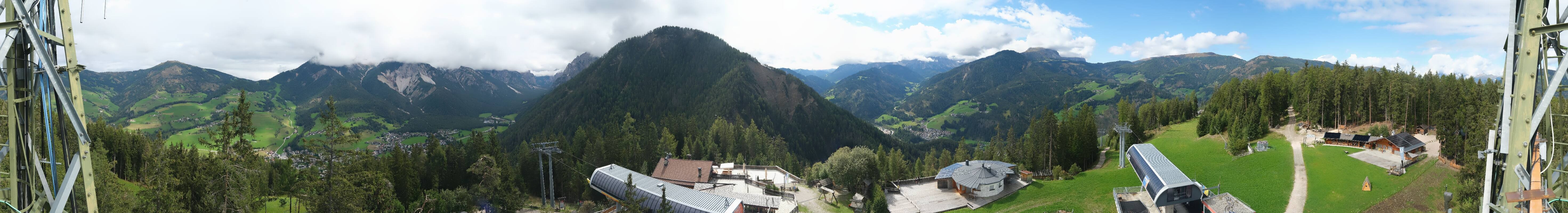 Archived image Webcam Mountain station Piz de Plaies at Kronplatz