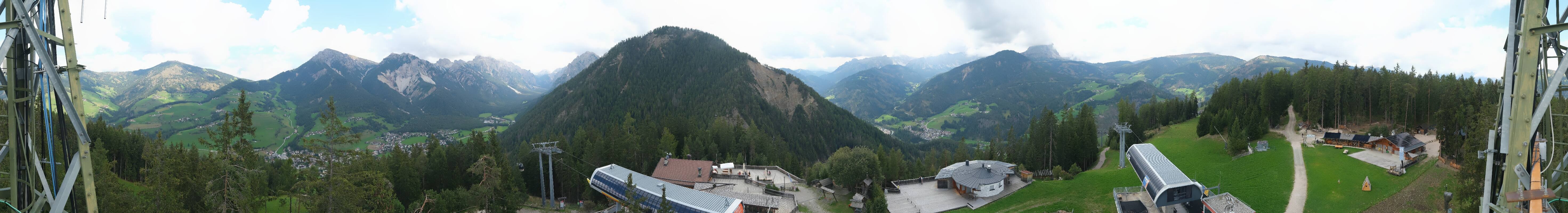 Archiv Foto Webcam Bergstation Piz de Plaies am Kronplatz