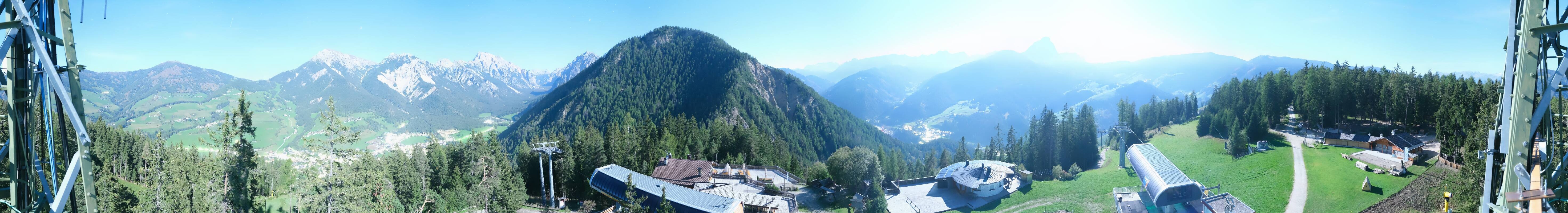 Archived image Webcam Mountain station Piz de Plaies at Kronplatz