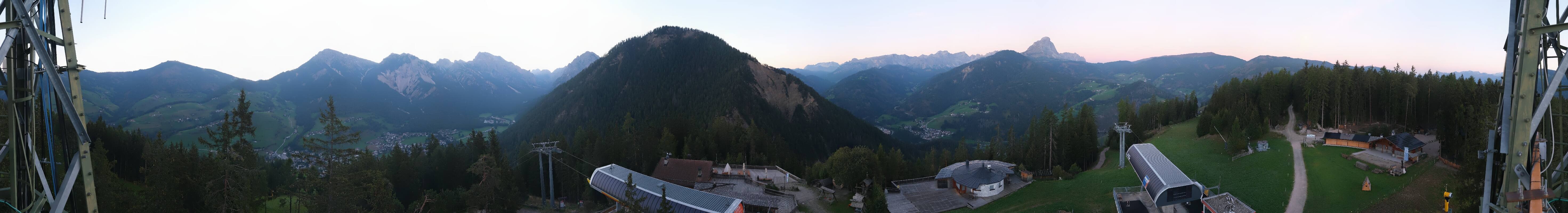 Archived image Webcam Mountain station Piz de Plaies at Kronplatz