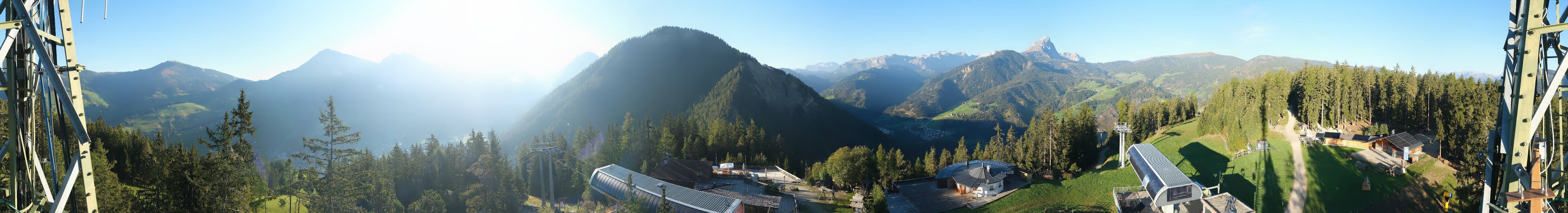 Archived image Webcam Mountain station Piz de Plaies at Kronplatz