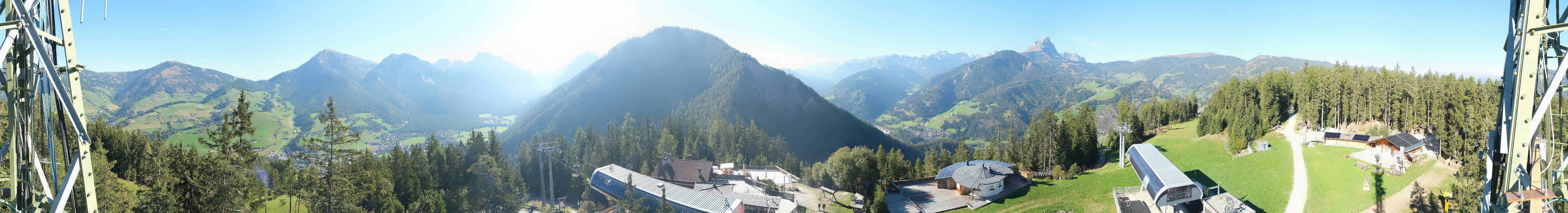 Archived image Webcam Mountain station Piz de Plaies at Kronplatz