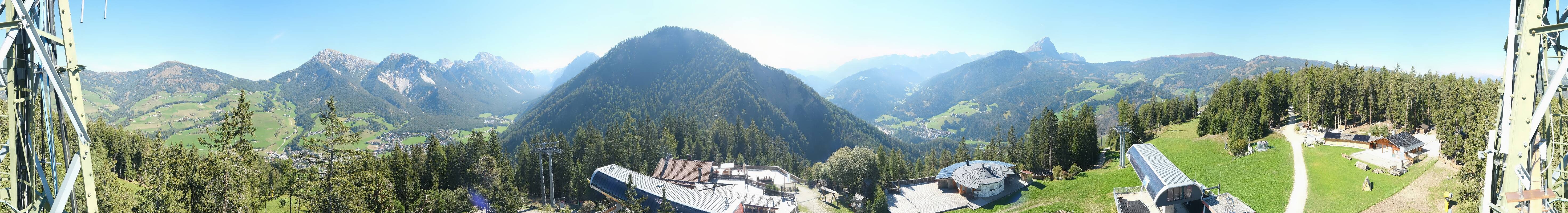 Archived image Webcam Mountain station Piz de Plaies at Kronplatz