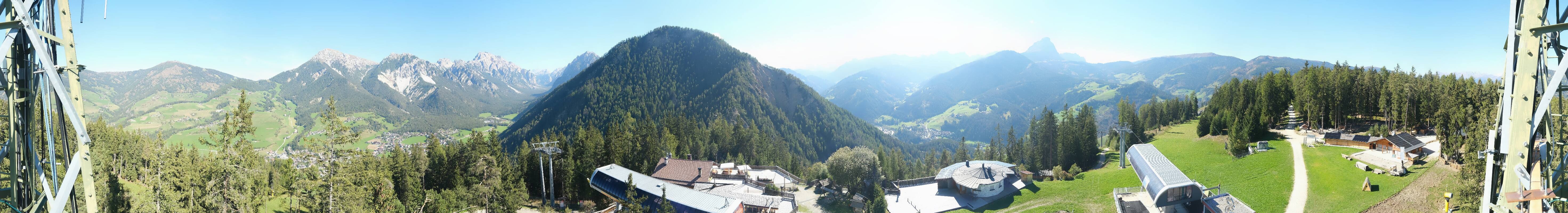 Archived image Webcam Mountain station Piz de Plaies at Kronplatz