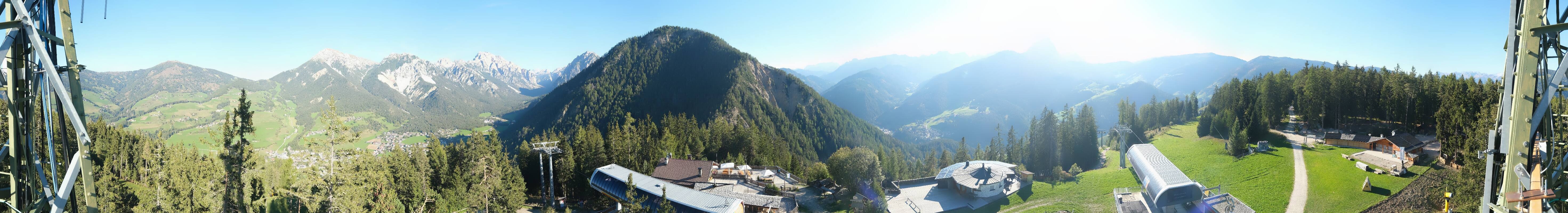 Archived image Webcam Mountain station Piz de Plaies at Kronplatz