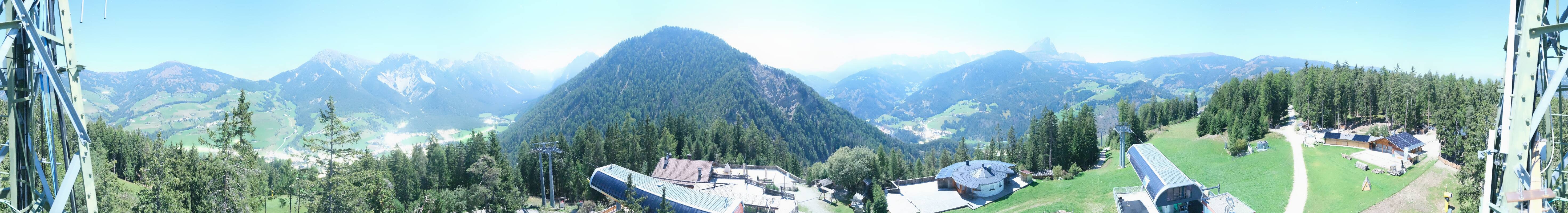 Archived image Webcam Mountain station Piz de Plaies at Kronplatz