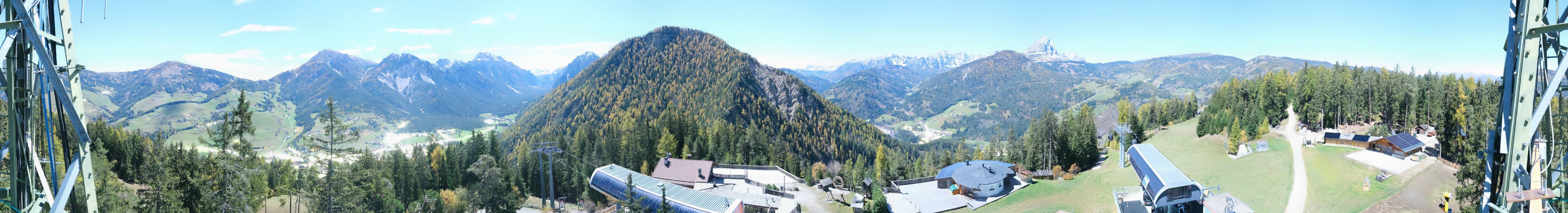Archiv Foto Webcam Bergstation Piz de Plaies am Kronplatz