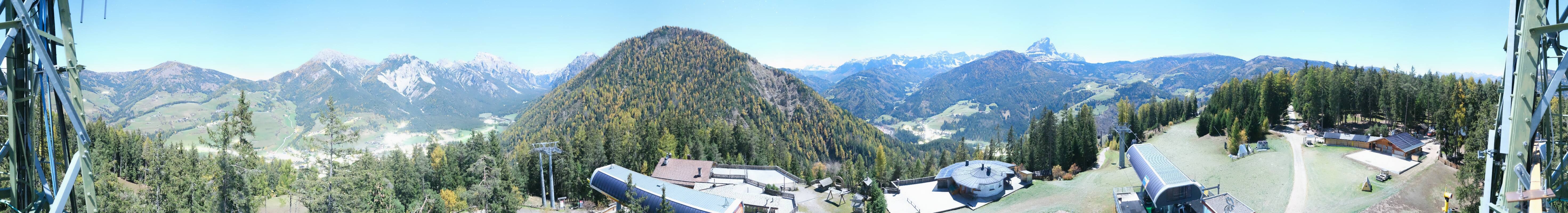 Archiv Foto Webcam Bergstation Piz de Plaies am Kronplatz