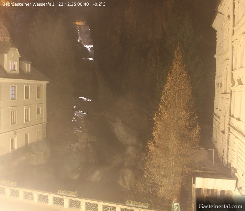 Archiv Foto Webcam Wasserfall in Bad Gastein