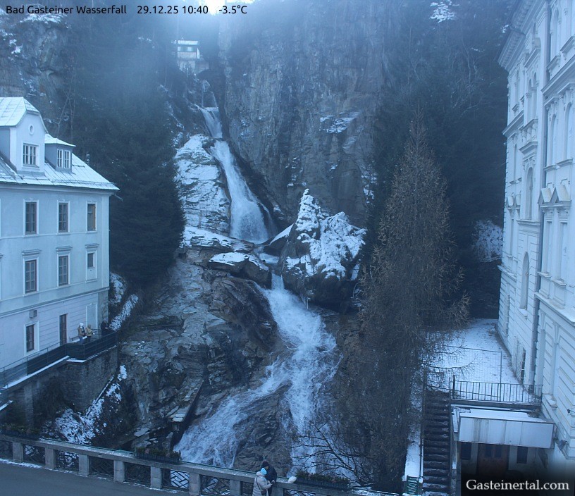 Archiv Foto Webcam Wasserfall in Bad Gastein