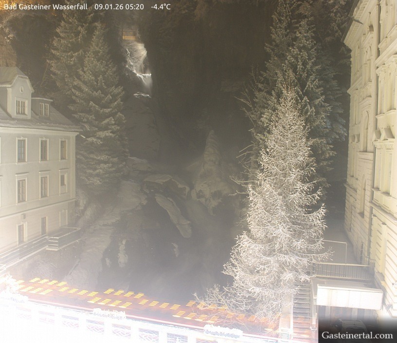 Archiv Foto Webcam Wasserfall in Bad Gastein