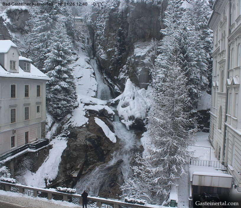 Archiv Foto Webcam Wasserfall in Bad Gastein