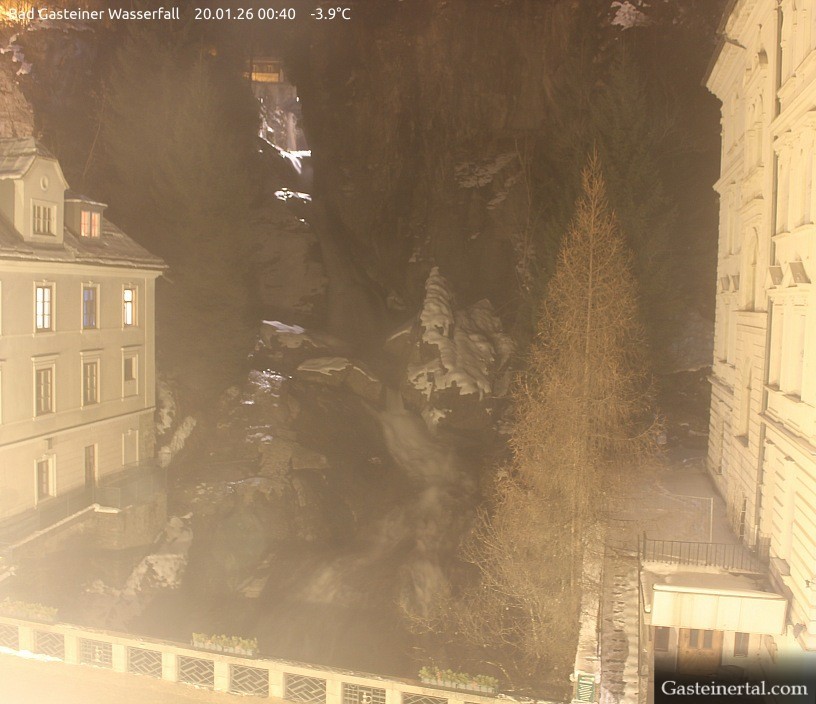Archiv Foto Webcam Wasserfall in Bad Gastein