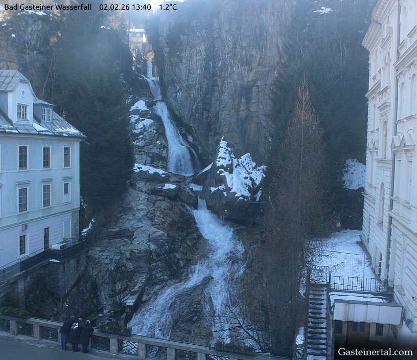 Archiv Foto Webcam Wasserfall in Bad Gastein