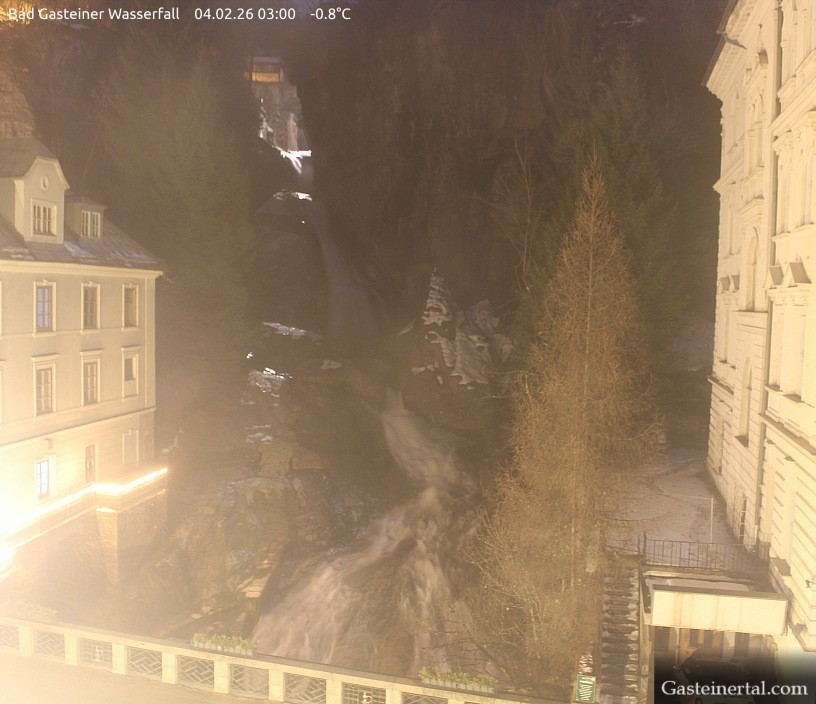Archiv Foto Webcam Wasserfall in Bad Gastein