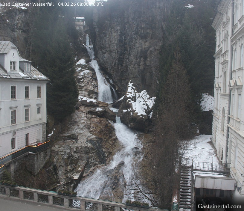 Archiv Foto Webcam Wasserfall in Bad Gastein