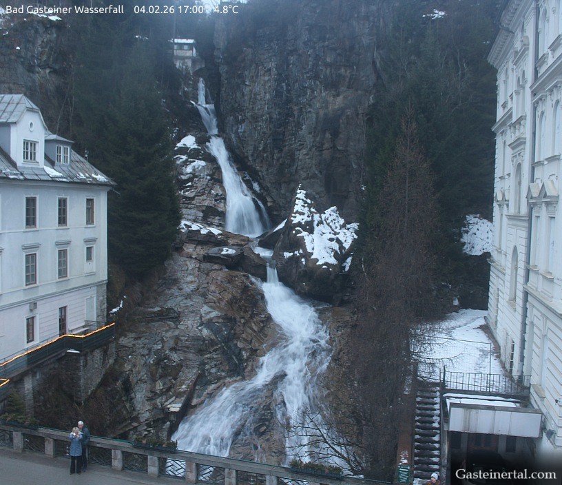 Archiv Foto Webcam Wasserfall in Bad Gastein