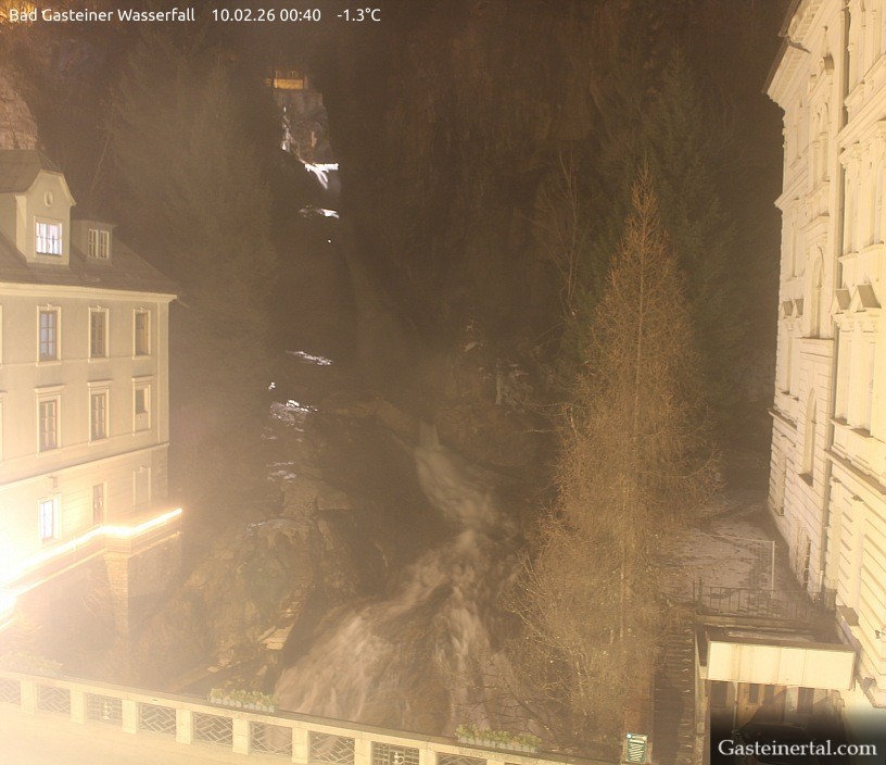 Archiv Foto Webcam Wasserfall in Bad Gastein