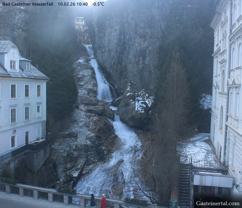 Archiv Foto Webcam Wasserfall in Bad Gastein
