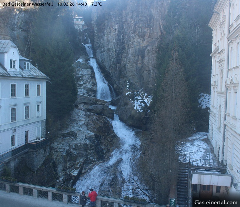 Archiv Foto Webcam Wasserfall in Bad Gastein