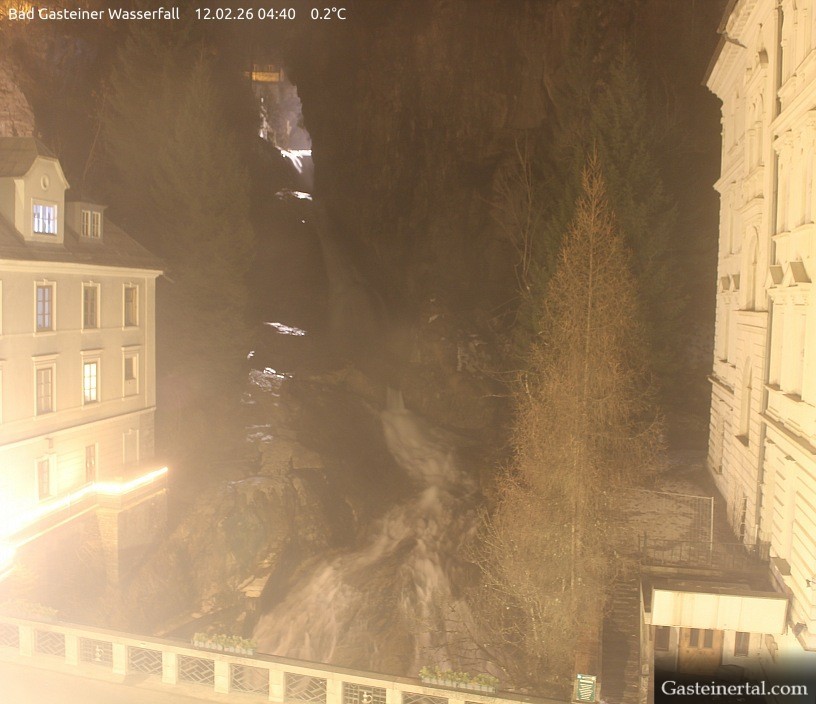 Archiv Foto Webcam Wasserfall in Bad Gastein