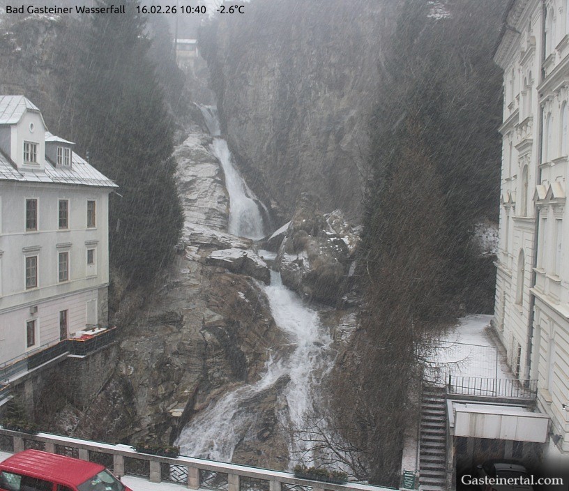 Archiv Foto Webcam Wasserfall in Bad Gastein