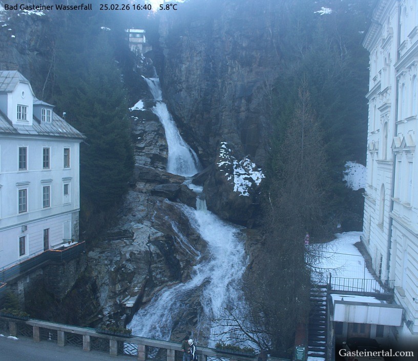 Archiv Foto Webcam Wasserfall in Bad Gastein