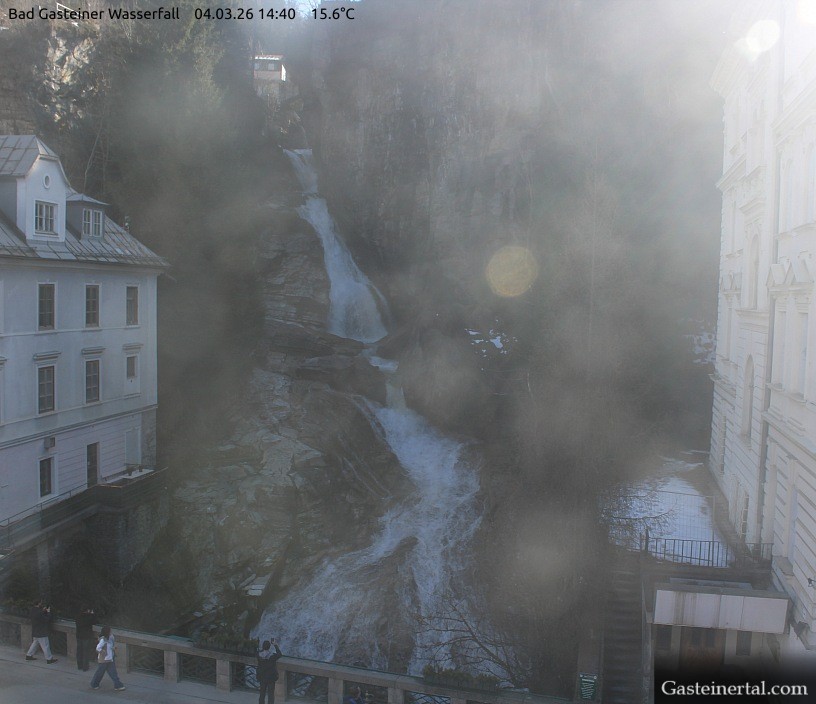 Archiv Foto Webcam Wasserfall in Bad Gastein