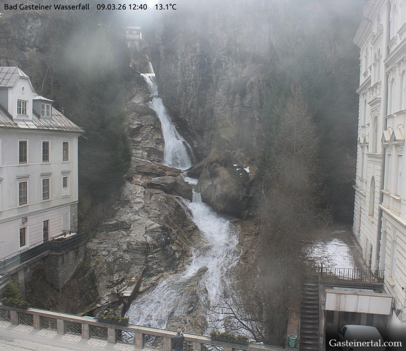 Archiv Foto Webcam Wasserfall in Bad Gastein