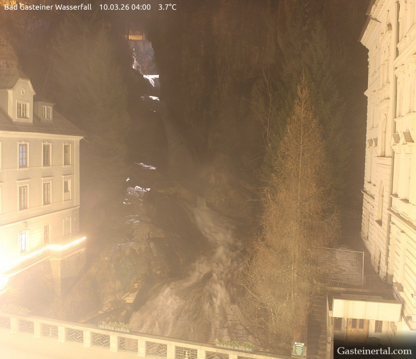 Archiv Foto Webcam Wasserfall in Bad Gastein