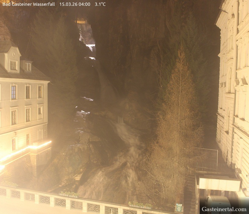 Archiv Foto Webcam Wasserfall in Bad Gastein