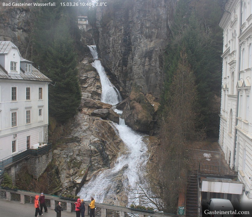 Archiv Foto Webcam Wasserfall in Bad Gastein