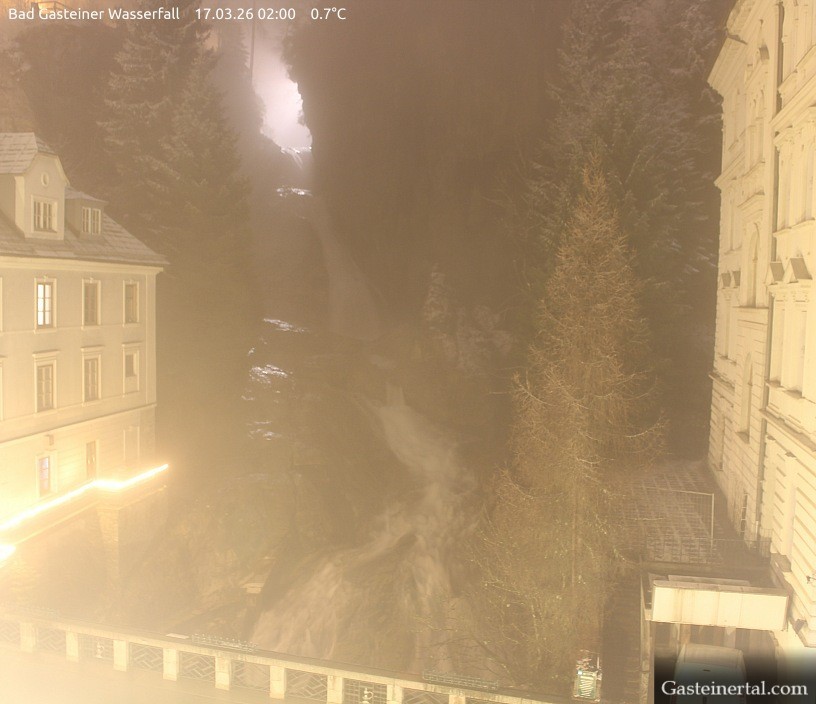 Archiv Foto Webcam Wasserfall in Bad Gastein
