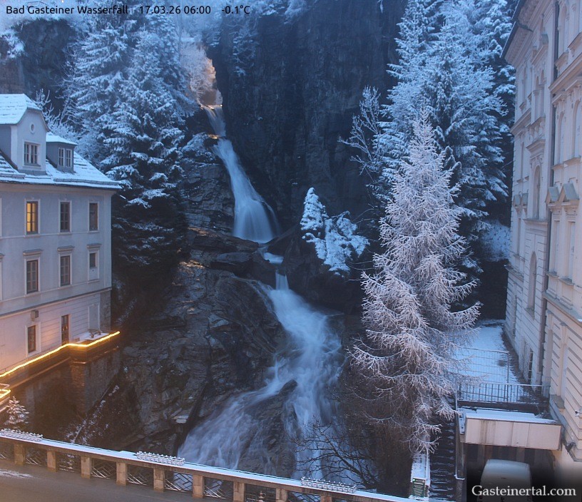 Archiv Foto Webcam Wasserfall in Bad Gastein
