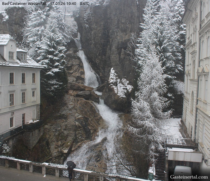 Archiv Foto Webcam Wasserfall in Bad Gastein