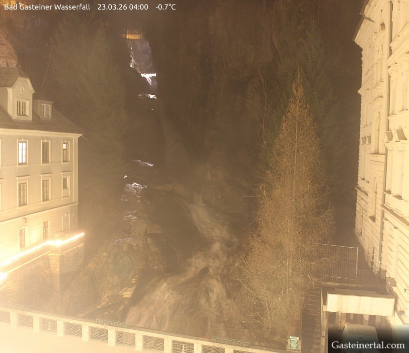 Archiv Foto Webcam Wasserfall in Bad Gastein