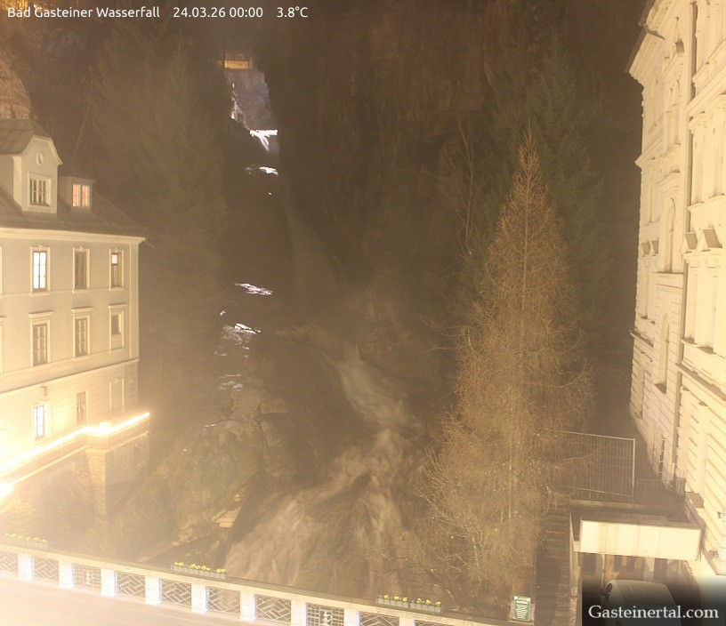 Archiv Foto Webcam Wasserfall in Bad Gastein