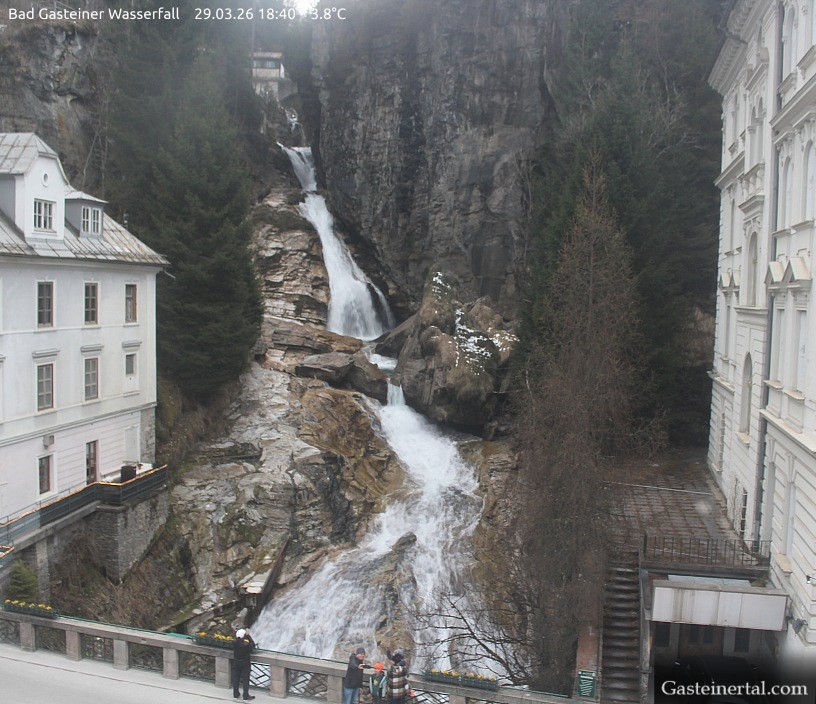 Archiv Foto Webcam Wasserfall in Bad Gastein